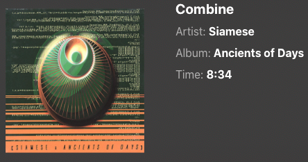 Ancient of Days - Siamese (KJ Sawka Band 2003)