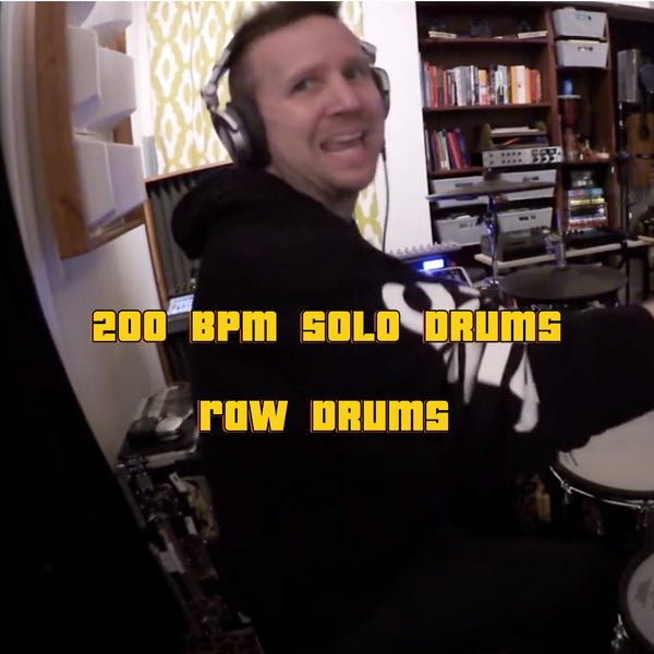 KJ Sawka 200 BPM Solo Drums